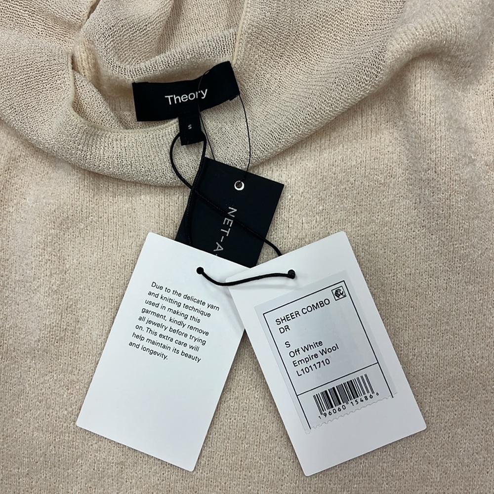 Theory Beige Midi Dress - Picture 7 of 8